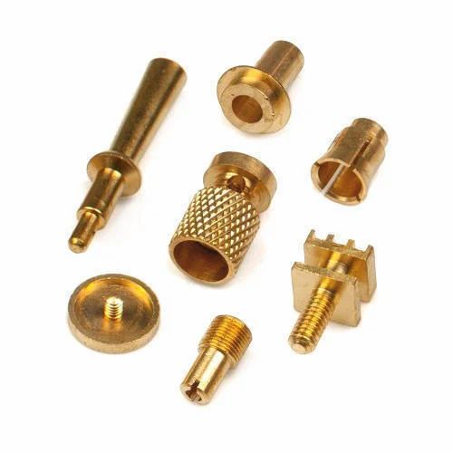 Brass machined component